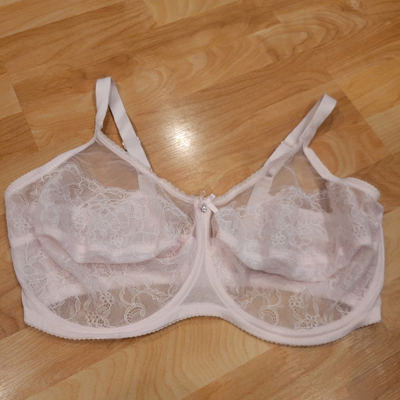 Wacoal Retro Chic Full Figure Underwire Bra Size 40H Rose Dust - Picture 5 of 11